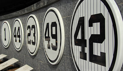 Which pro sports teams have the most retired numbers? 